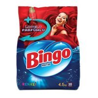 Bingo Matik Renkliler İçin 30 Yıkama Toz Deterjan 4.5 kg