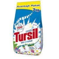 Tursil Matik Taze Kır Çiçekleri Beyazlar İçin 46 Yıkama Toz Deterjan 7 kg