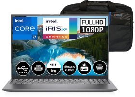 Dell Inspiron 3520 INS3520ADL600323 Dahili Intel Core i7 32 GB Ram DDR4 1 TB SSD 15.6 inç Full HD Windows 11 Pro Laptop