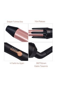 Yui KB 302 Otomatik 25 mm Seramik İyonlu Saç Maşası