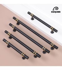 KOÇSAN Esin Siyah 160 Mm Kulp Lüks Country Mutfak Mobilya Dolap Çekmece Kulpu