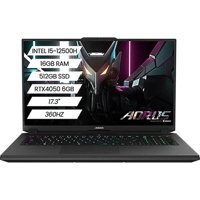 Gigabyte Aorus 7 Harici GeForce RTX 4050 Intel Core i5 16 GB Ram DDR4 512 GB SSD 17.3 inç Full HD FreeDos Gaming Notebook Laptop