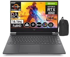 HP Victus S0014NT 77Z4M5EA15 Harici GeForce RTX 4060 AMD Ryzen 7 32 GB Ram DDR5 2 TB SSD 16.1 inç Full HD FreeDos Gaming Notebook Laptop