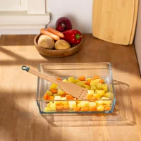 Emsan Rustik Bambu Oluklu Spatula 27 cm