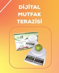 LCD Ekranlı Yüksek Hassasiyetli Dijital Mutfak Terazisi toyigoo