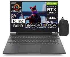 HP Victus S0014NT 888Q26EA06 Harici GeForce RTX 4060 AMD Ryzen 7 32 GB Ram DDR5 2 TB SSD 16.1 inç Full HD FreeDos Gaming Notebook Laptop