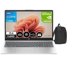 HP Laptop 15-FD0016NT 8898J7EA22 Harici GeForce MX 550 Intel Core i5 16 GB Ram DDR4 512 GB SSD 15.6 inç Full HD Windows 11 Home Laptop