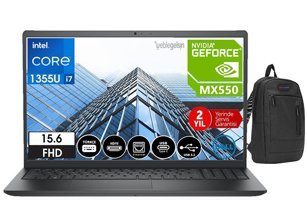 Dell Vostro 3530 WN1806PVNB3530U33 Harici GeForce MX 550 Intel Core i7 8 GB Ram DDR4 256 GB SSD 15.6 inç Full HD Windows 11 Pro Laptop