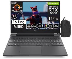 HP Victus S0014NT 888Q26EA19 Harici GeForce RTX 4060 AMD Ryzen 7 16 GB Ram DDR5 512 GB SSD 16.1 inç Full HD FreeDos Gaming Notebook Laptop