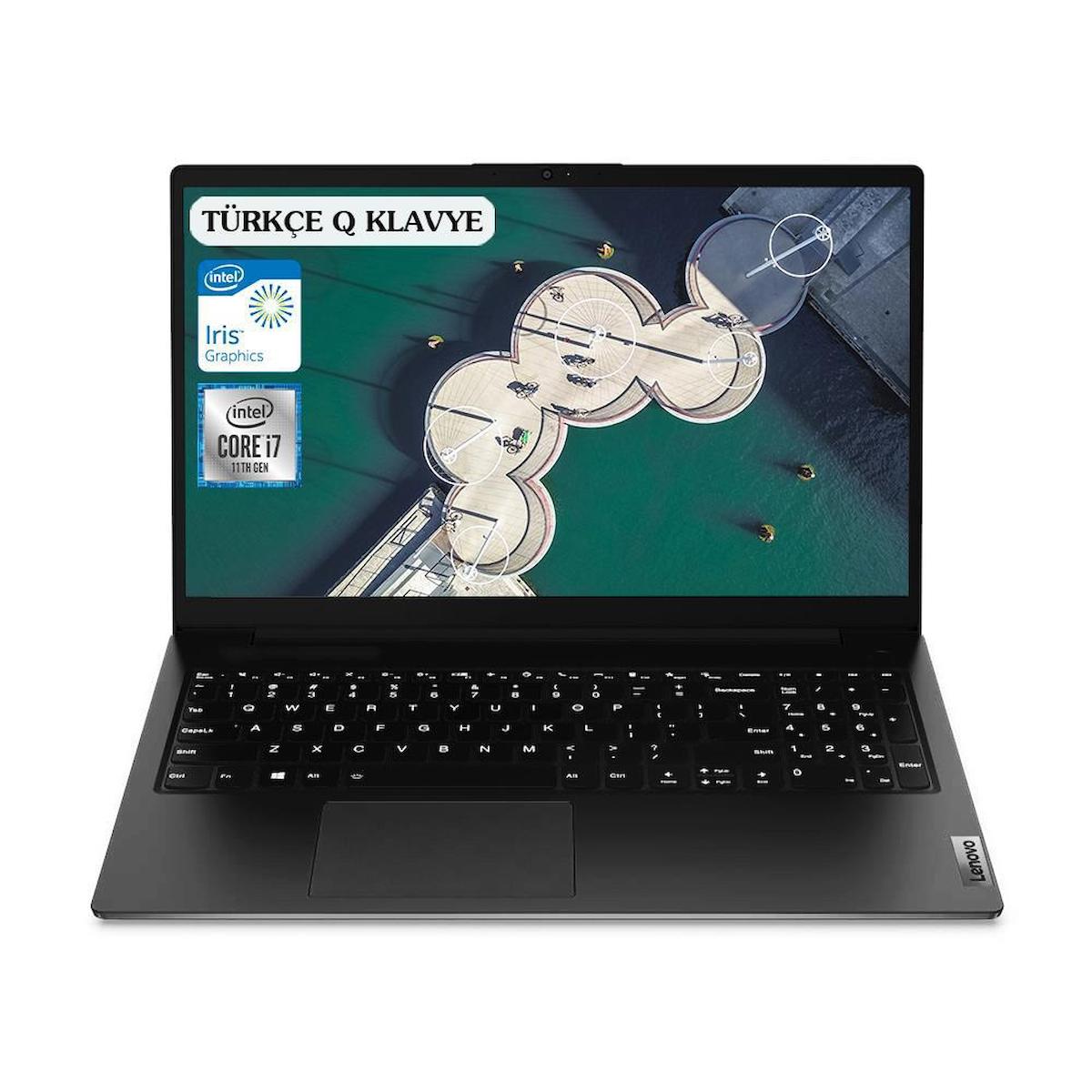 Lenovo V15 82KB00CCTX02 Dahili Intel UHD Graphics Intel Core i3 8 GB Ram DDR4 512 GB SSD Full HD FreeDos Laptop