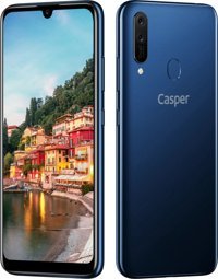 Casper Via E4 32 Gb Hafıza 3 Gb Ram 6.09 İnç 13 MP Ips Lcd Ekran Android Akıllı Cep Telefonu Mavi