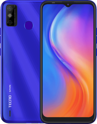Tecno Spark 6 Go 64 Gb Hafıza 4 Gb Ram 6.52 İnç 13 MP Ips Lcd Ekran Android Akıllı Cep Telefonu Açık Mavi