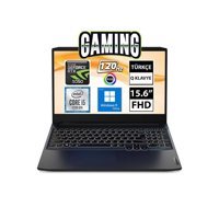 Lenovo IdeaPad Gaming 3 82K101HRTX08 Harici GeForce RTX 3050 Intel Core i5 32 GB Ram DDR4 512 GB SSD 15.6 inç Full HD Windows 11 Home Gaming Notebook Laptop