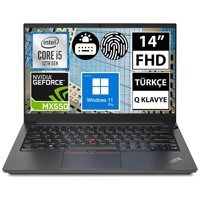 Lenovo Thinkpad E14 G4 21E3005QTX030 Harici GeForce MX 550 Intel Core i5 8 GB Ram DDR4 512 GB SSD 14 inç Full HD Windows 11 Pro Laptop