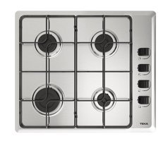 Teka HLX 640 KBA0E IX Paslanmaz Çelik 4 Gözlü Gazlı Ankastre Inox Ocak