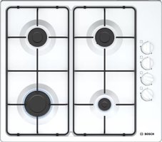 Bosch PBP6C2B820 Emaye 4 Gözlü Gazlı Ankastre Beyaz Ocak
