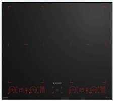 Arçelik OI 660 CS Siyah Cam 4 Gözlü Gazlı Ankastre Ocak