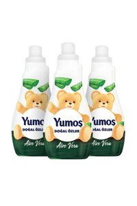 Yumoş Dogal Özler Aloe Vera Konsantre 50 Yıkama Yumuşatıcı 3 x 1200 ml