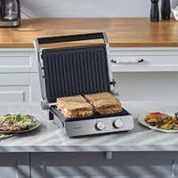 Homend 1344H 4 Dilim Döküm Çıkarılabilir Plaka 1550 W Izgara Antrasit Tost Makinesi
