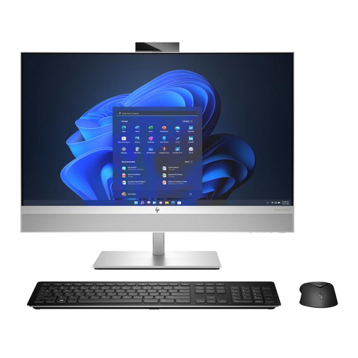 İntel EliteOne 870 G9 Intel UHD Graphics Intel Core i7 12700 16 GB Ram DDR5 512 GB SSD 27 inç Full HD Windows 11 All in One Bilgisayar