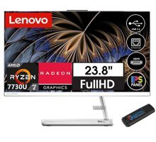 Lenovo IdeaCentre AIO 3 BF0G100TMTX10 AMD Radeon Graphics AMD Ryzen 7 7730U 32 GB Ram DDR4 512 GB SSD 23.8 inç Full HD FreeDos All in One Bilgisayar