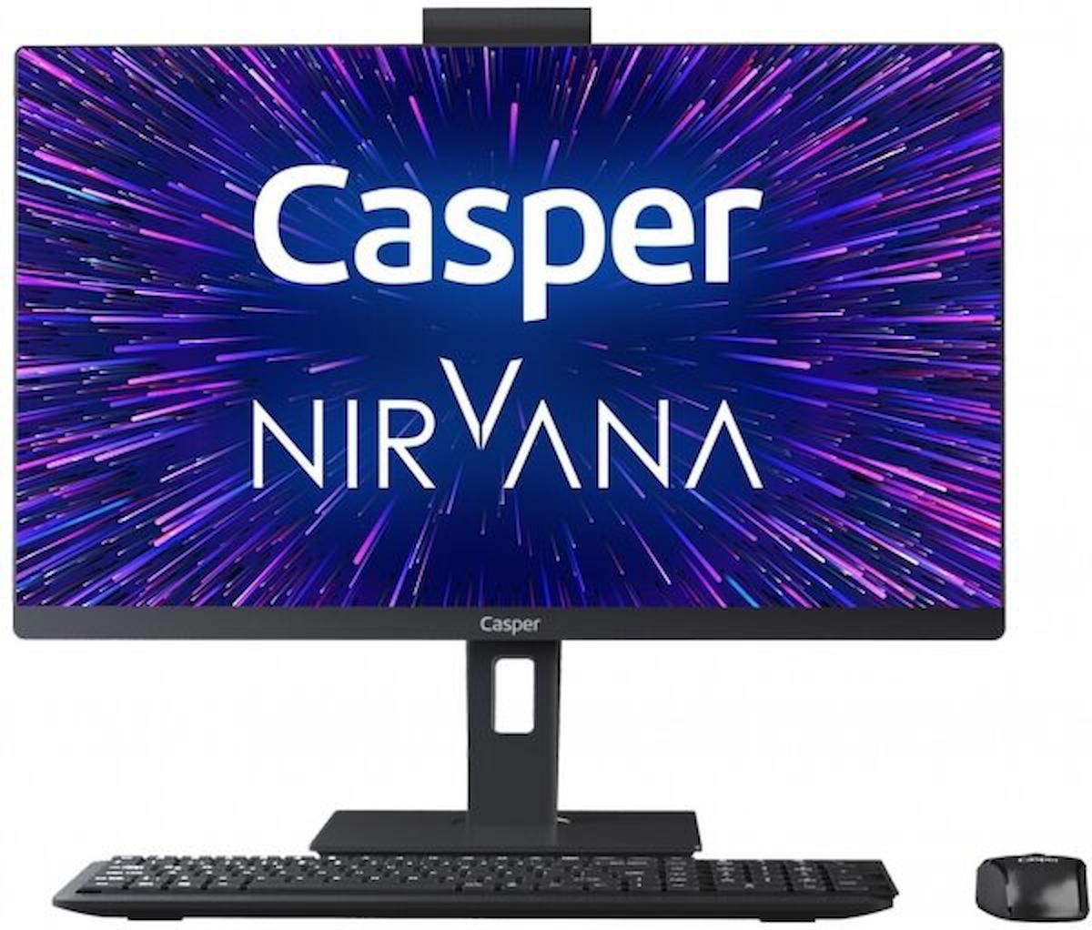 Casper A70.1155-BV00X-V Intel Iris Xe Graphics Intel Core i5 1155G7 16 GB Ram DDR4 500 GB SSD 23.8 inç Full HD FreeDos All in One Bilgisayar
