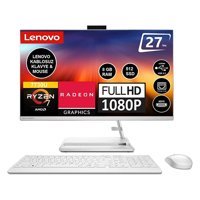 Lenovo IC AIO 27ALC6 F0FY00HRTX AMD Radeon Graphics AMD Ryzen 7 7730U 8 GB Ram DDR4 512 GB SSD 27 inç Full HD FreeDos All in One Bilgisayar