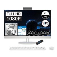 HP 898B1EAH09 Intel Iris Xe Graphics Intel Core i7 1355U 64 GB Ram DDR4 2 TB SSD 27 inç Full HD Windows 11 Home All in One Bilgisayar