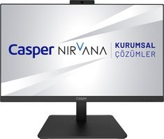 Casper Nirvana A70.1235-8V05T Intel Iris Xe Graphics Intel Core i5 1235U 8 GB Ram DDR4 500 GB SSD 23.8 inç Full HD Windows 11 All in One Bilgisayar