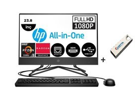 HP 79N40EAWP07 AMD Radeon Graphics AMD Ryzen 5 5500U 32 GB Ram DDR4 512 GB SSD 23.8 inç Full HD Windows 11 Pro All in One Bilgisayar