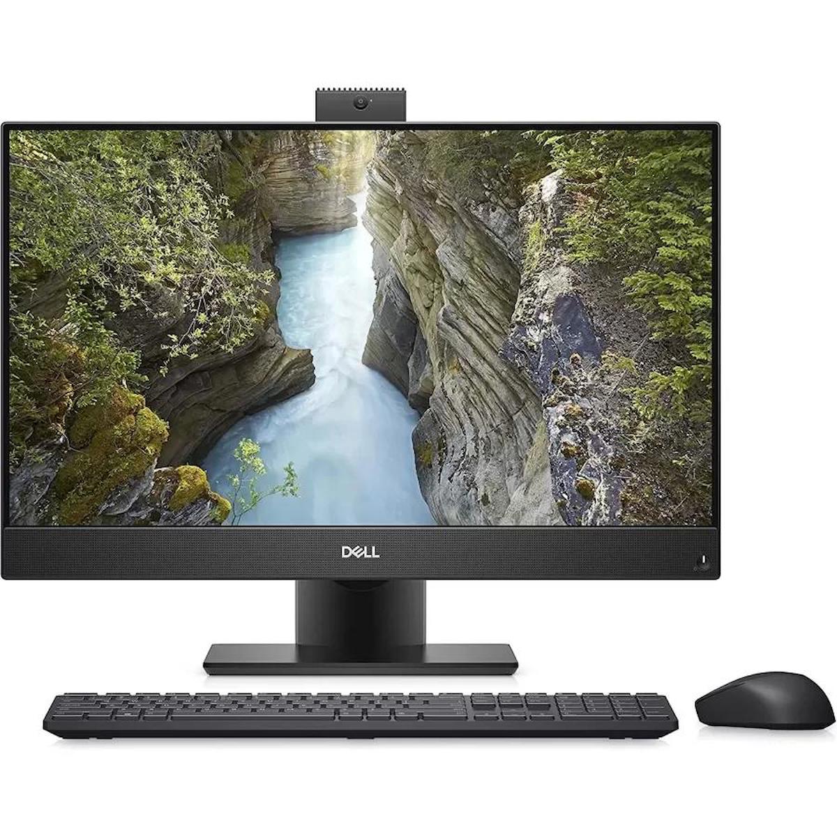 Dell Optiplex 5490 Intel UHD Graphics Intel Core i7 11700 8 GB Ram DDR4 512 GB SSD 23.8 inç Full HD FreeDos All in One Bilgisayar