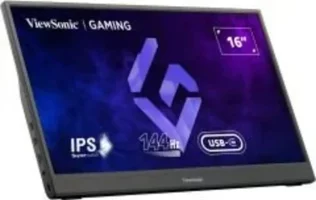 Viewsonic VX1654 16” 144Hz 1ms (Hdmı+Type C) Freesync Fhd IPS Taşınabilir Gaming Monitör