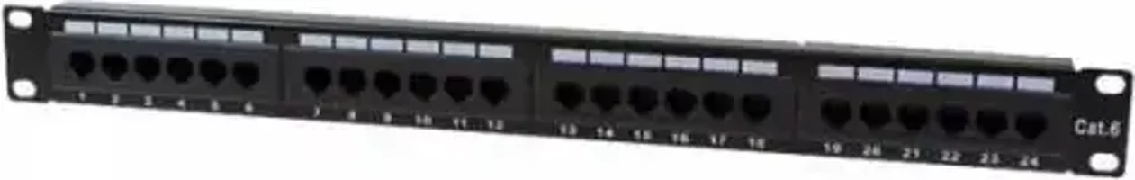 URANIUM P24UTP PP-UC6-2524 CAT6 24 PORT DOLU PATCH PANEL