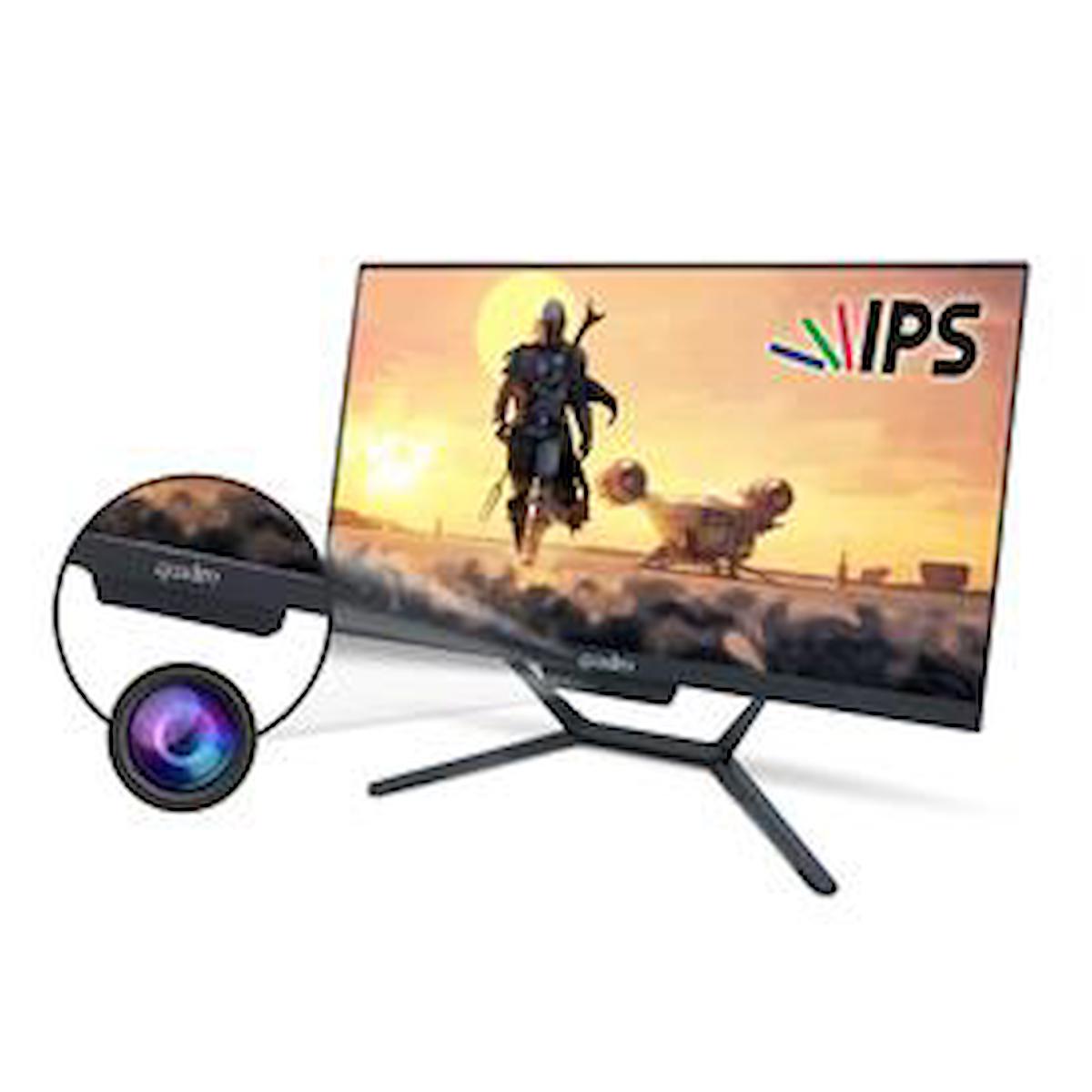 Quadro AIO Stark H5124-15825 Intel UHD Graphics Intel Core i5 11400 8 GB Ram DDR4 256 GB SSD 23.8 inç Full HD FreeDos All in One Bilgisayar