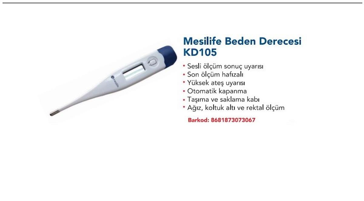 Mesilife KD-105 Ağızdan ve Koltuk Altından Çubuk Ateş Ölçer