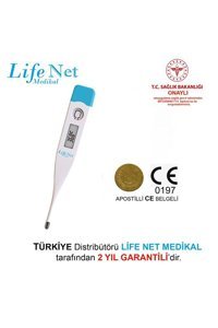 Life Net Medikal JA12A Ağızdan ve Koltuk Altından Çubuk Ateş Ölçer