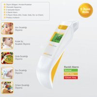 Plusmed HTD8216C Alından ve Kulaktan Temassız Tabanca Ateş Ölçer