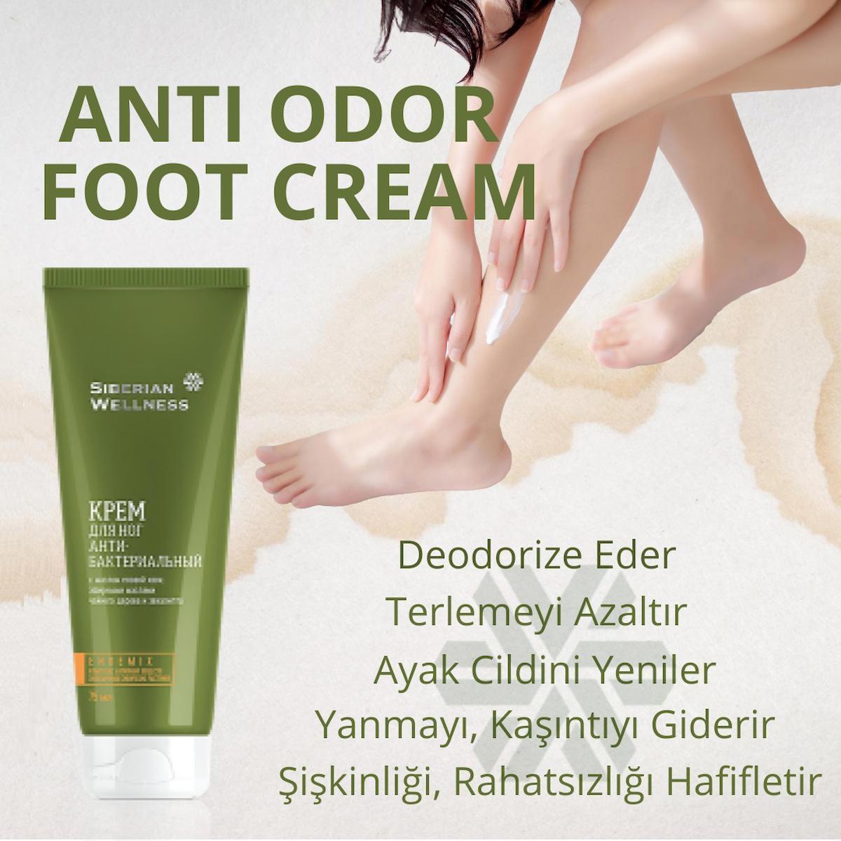 Siberian Wellness Koku Önleyici Ayak Kremi 75 ml