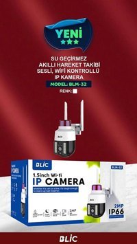 Blic Blm-32 Gece Görüşlü Ip67 Bebek Kamerası