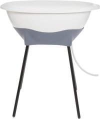 Baby Jem Elegant Ayaklı Beyaz Bebek Küveti