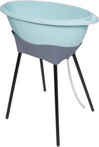 Baby Jem Elegant Ayaklı Mavi Bebek Küveti