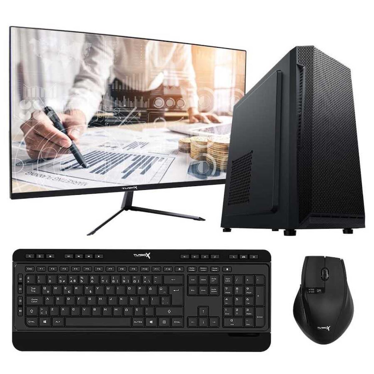 Turbox Tx976 Paylaşımlı HD Graphics Ekran Kartlı Intel Core i5 3470 8 GB Ram DDR3 128 GB SSD Mid Tower
 FreeDos Masaüstü Bilgisayar