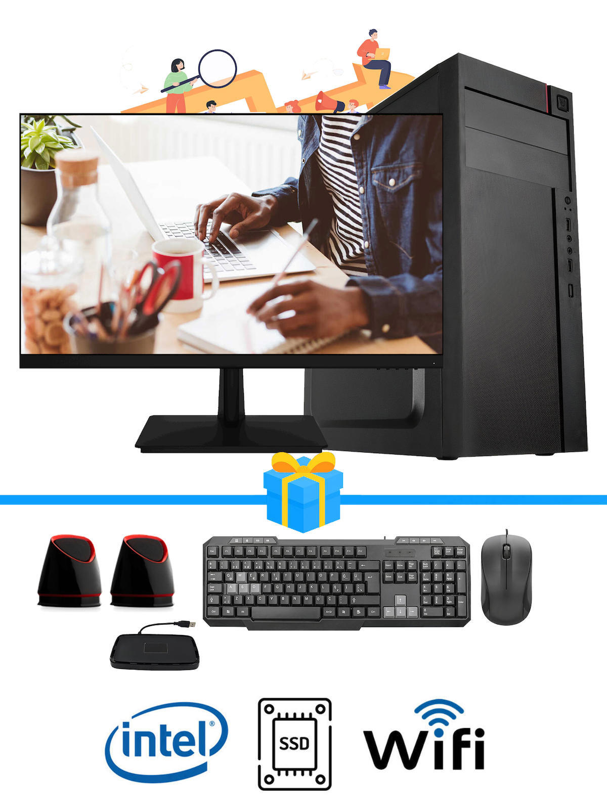 Ramtech Workforce WF213 AMD Ryzen 9 i3 10100 16 GB Ram DDR4 256 GB SSD Mid Tower
FreeDos Masaüstü Bilgisayar