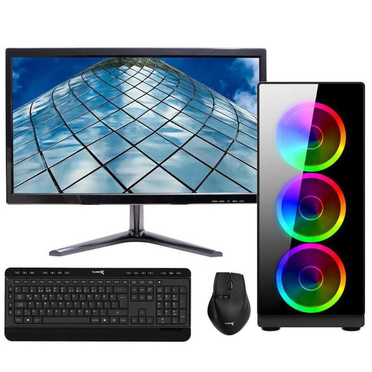 Turbox Tx576 Paylaşımlı HD Graphics Ekran Kartlı Intel Core i5 650 8 GB Ram DDR3 256 GB SSD Mid Tower
 FreeDos Masaüstü Bilgisayar