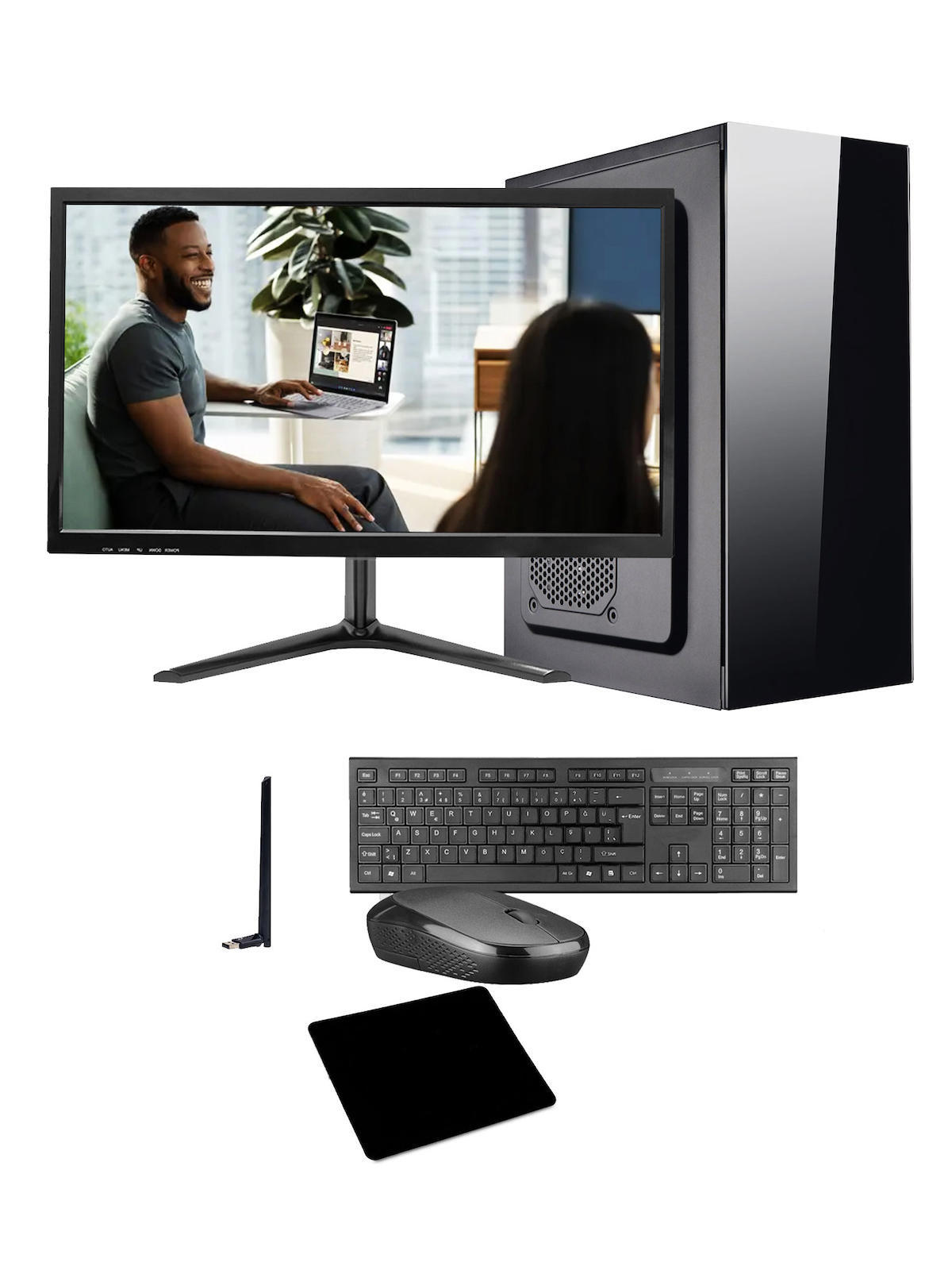 Ramtech Workforce OF510-027 Harici Radeon R5 230 Ekran Kartlı AMD Ryzen 9 i5 10400F 8 GB Ram DDR4 512 GB SSD Mid Tower
FreeDos Masaüstü Bilgisayar