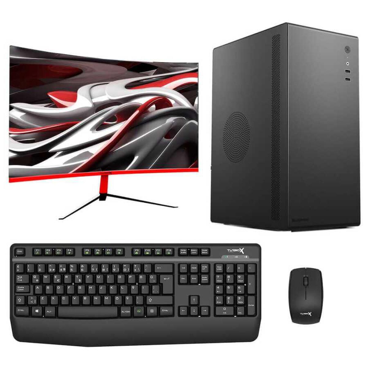Turbox Tx3449 Harici GeForce GT 740 Ekran Kartlı Intel Core i5 13400F 16 GB Ram DDR5 512 GB SSD Mid Tower
 FreeDos Masaüstü Bilgisayar