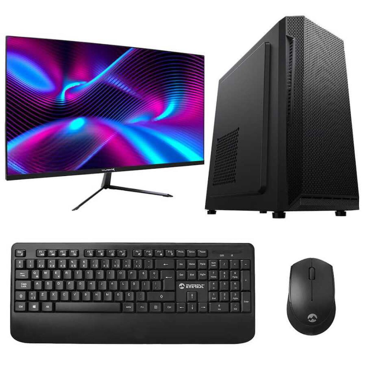 Turbox Tx2982 Paylaşımlı HD Graphics Ekran Kartlı Intel Core i3 6100 8 GB Ram DDR4 256 GB SSD Mid Tower
 FreeDos Masaüstü Bilgisayar