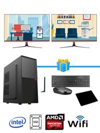 Ramtech Workforce OF510-0122 Harici Radeon R5 230 Ekran Kartlı AMD Ryzen 9 i5 10400F 8 GB Ram DDR4 256 GB SSD Mid Tower
FreeDos Masaüstü Bilgisayar