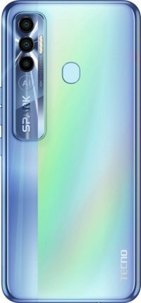 Tecno Spark 7 Pro (Kf8) 128 Gb Hafıza 4 Gb Ram 6.6 İnç 48 MP Ips Lcd Ekran Android Akıllı Cep Telefonu Alaca Mavi