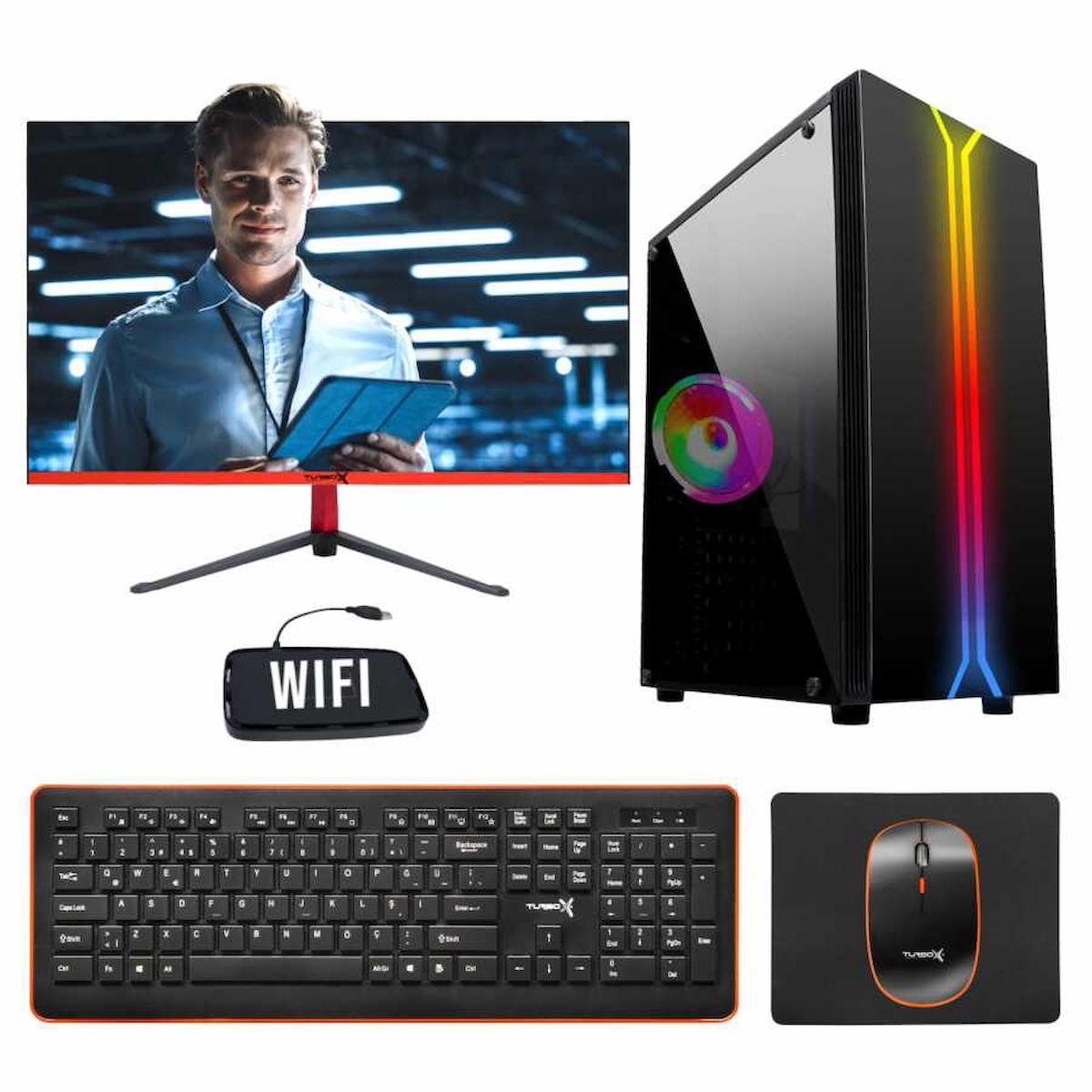Turbox Tx2245 Harici Radeon R5 230 Ekran Kartlı Intel Core i5 10400F 16 GB Ram DDR4 256 GB SSD Mid Tower
 FreeDos Masaüstü Bilgisayar